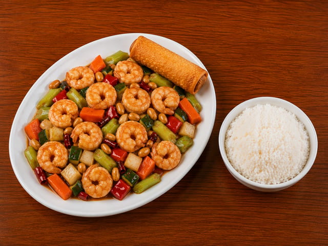 Kung Pao Shrimp.