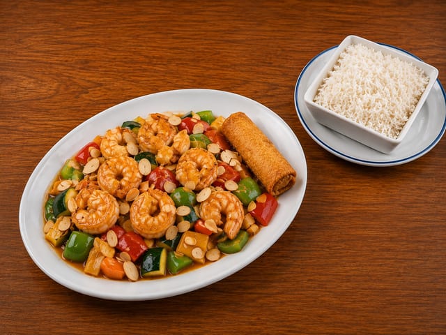 Almond Shrimp.