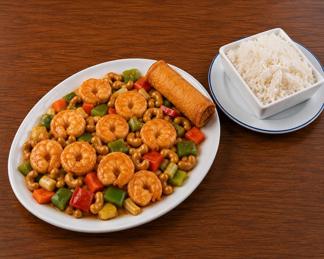 Cashew Shrimp.