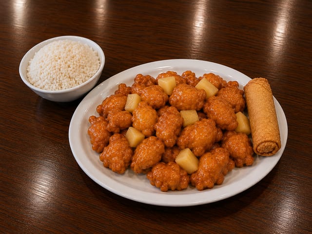 Hawaiian Honey Chicken.