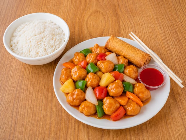 Sweet & Sour Pork.